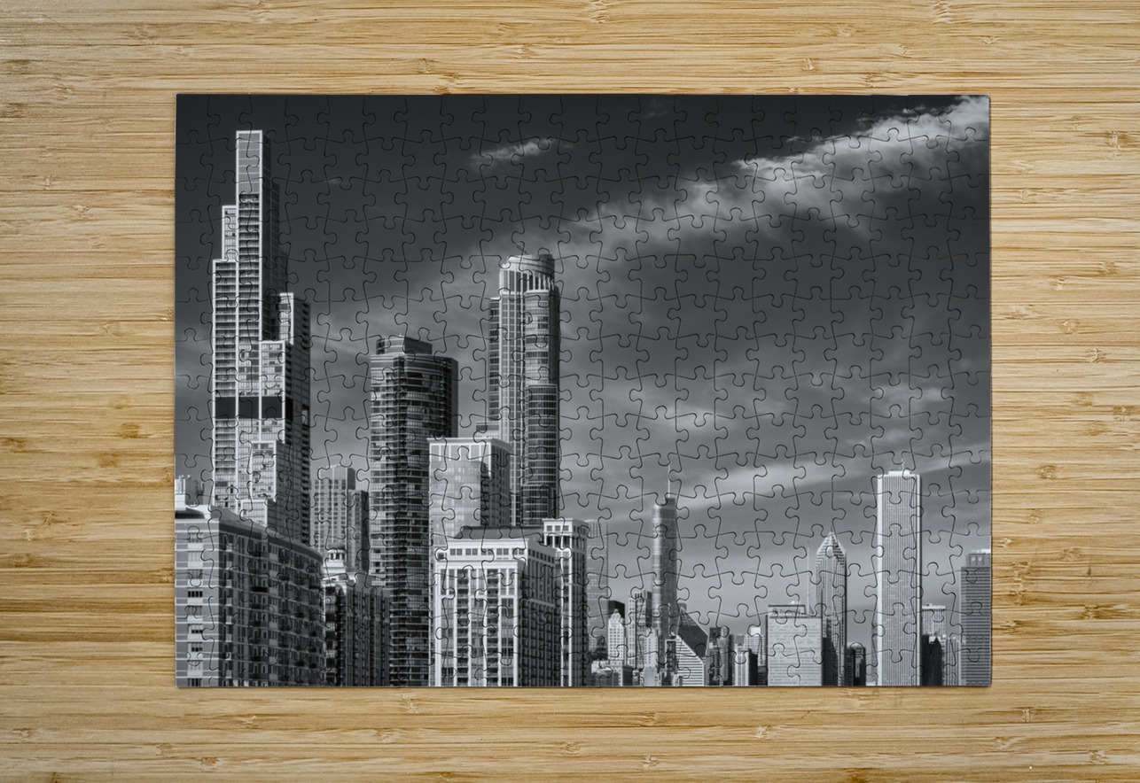 Chicago Loop Dave Bowman Puzzle printing