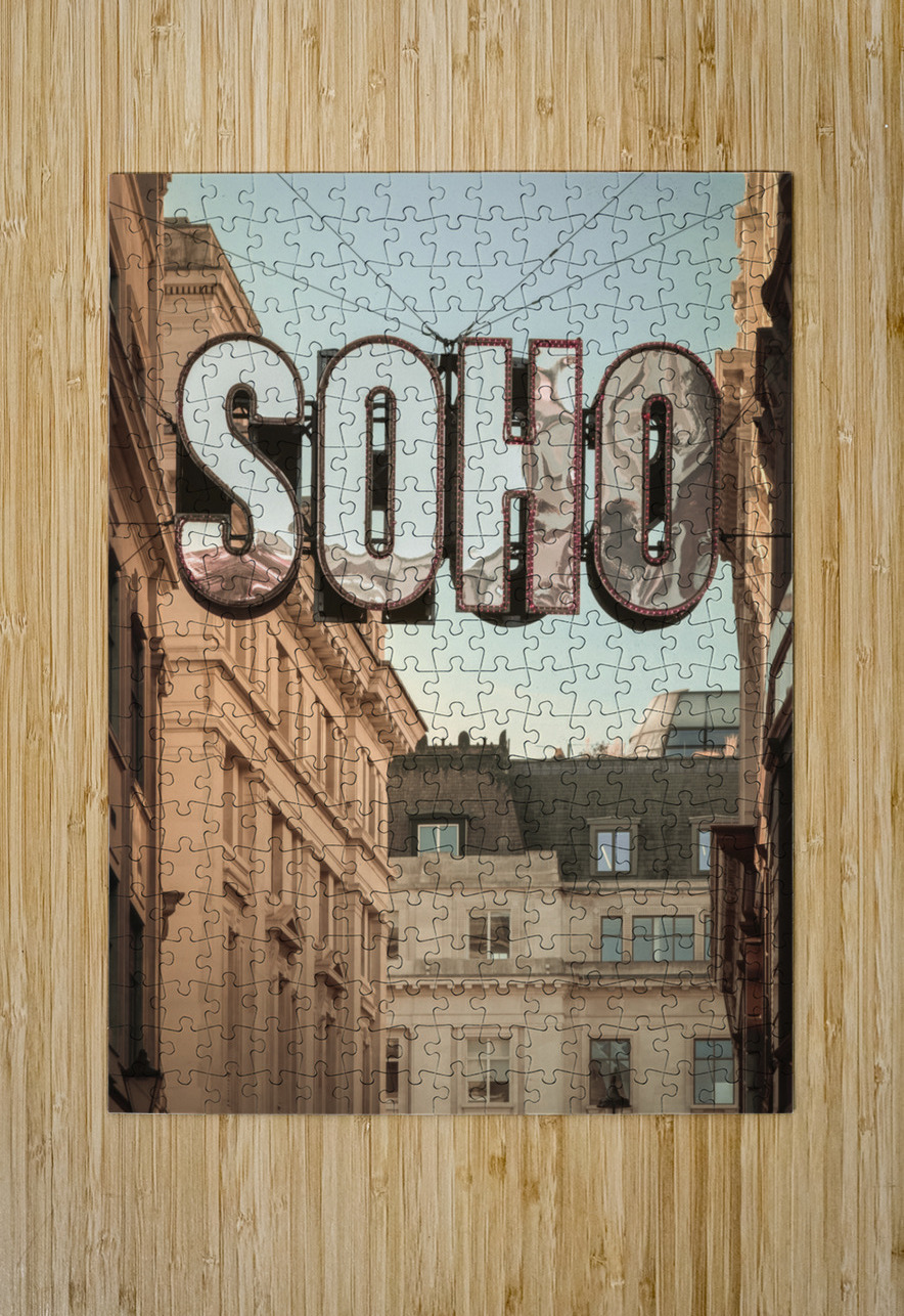 Soho Sign Dave Bowman Puzzle printing