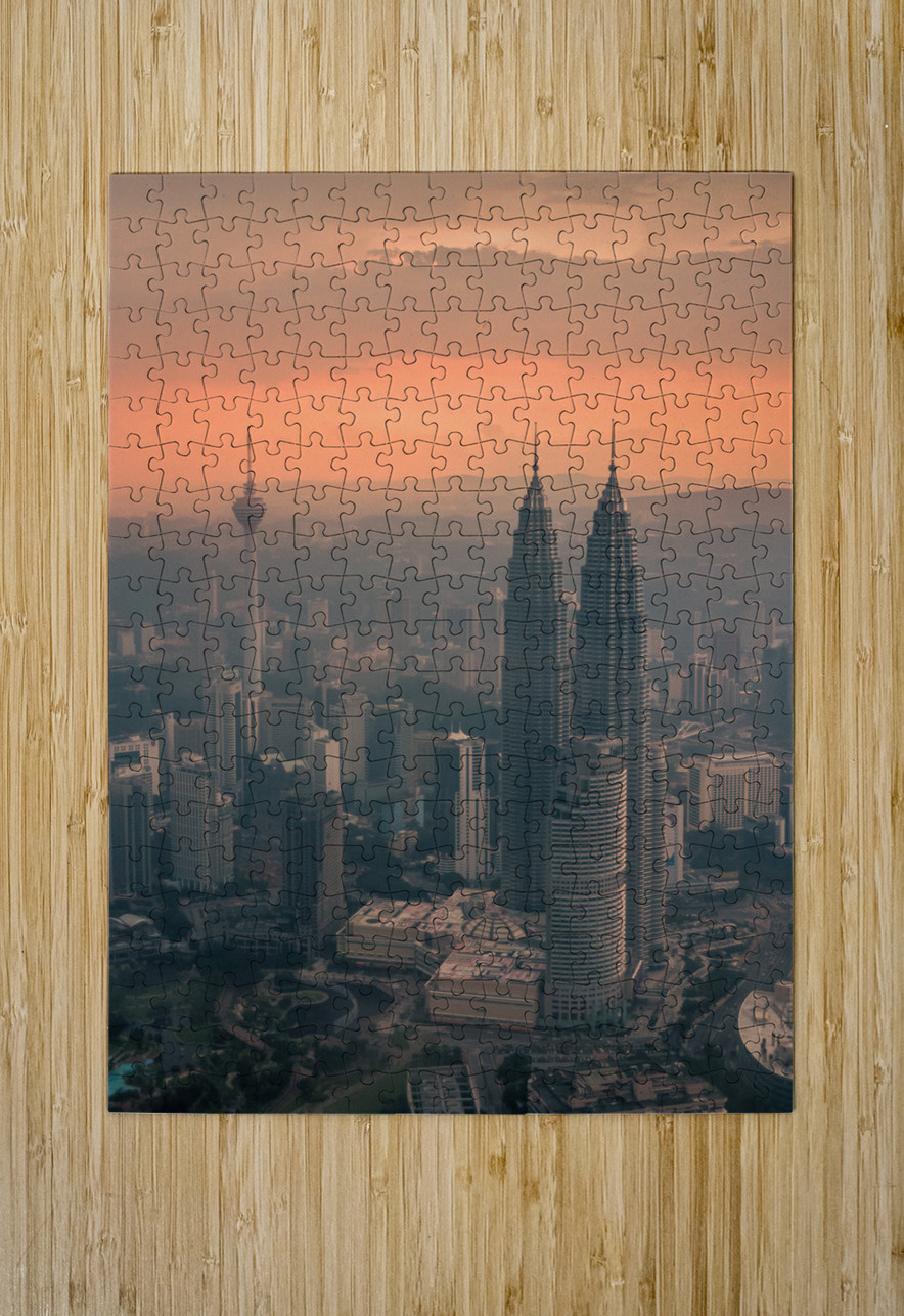Kuala Lumpur Dave Bowman Puzzle printing