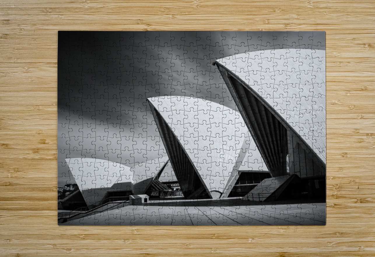 Sydney Opera House Forecourt Dave Bowman Puzzle printing