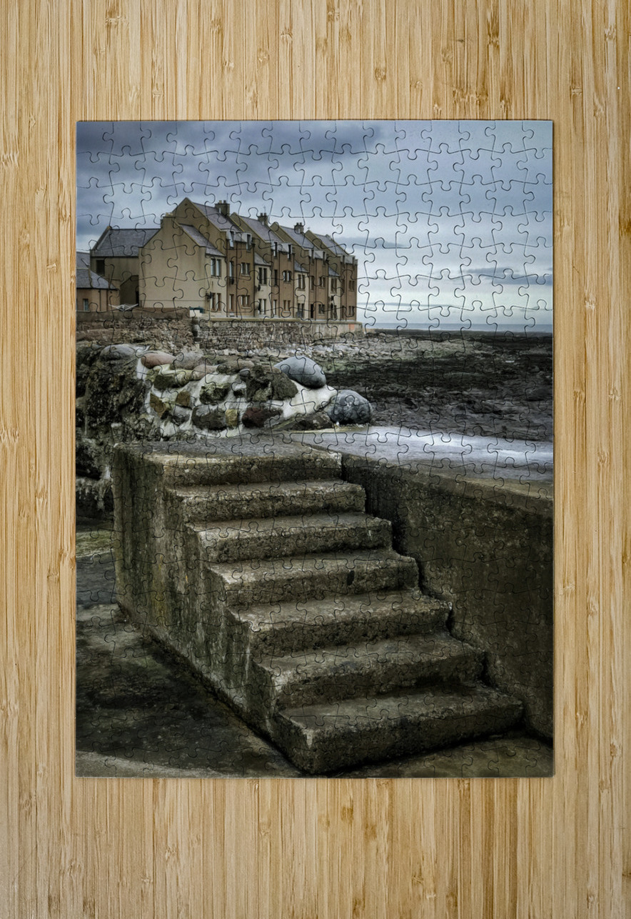 Gourdon Seafront Dave Bowman Puzzle printing