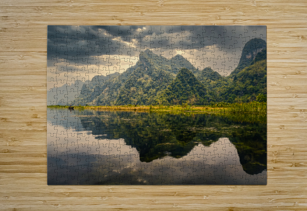 Along the Yen River Dave Bowman Puzzle printing