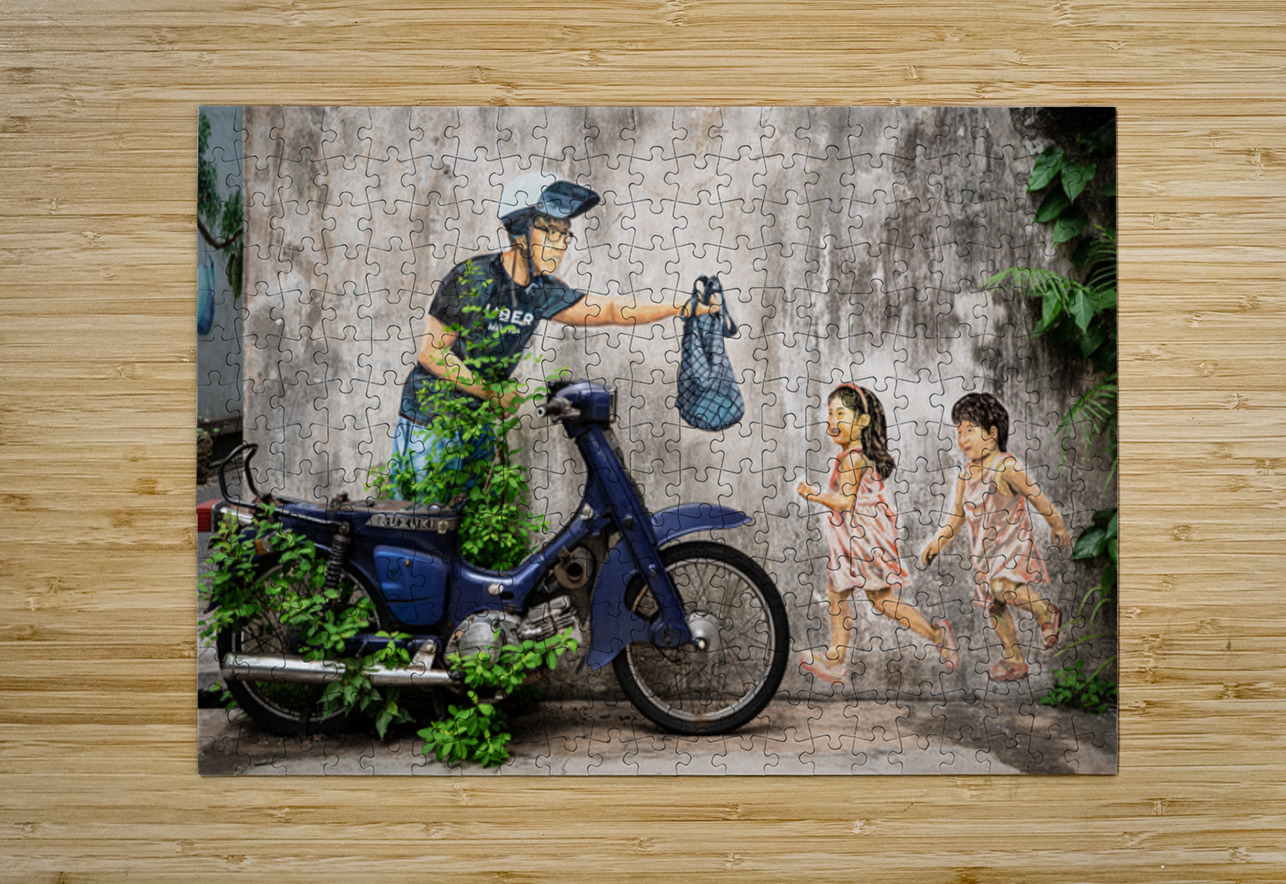 Fast Food Delivery in Ipoh Dave Bowman Puzzle printing