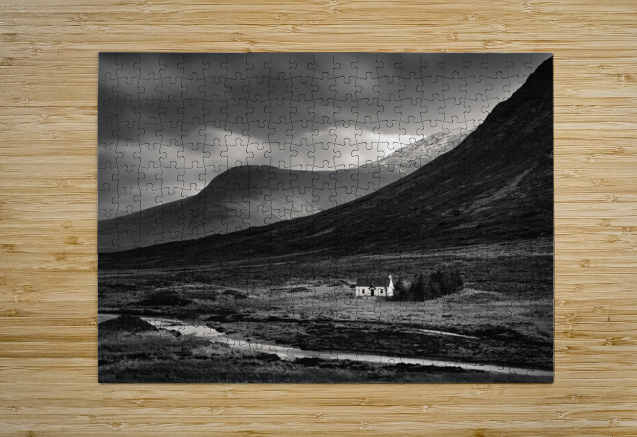 Glencoe Cottage Dave Bowman Puzzle printing