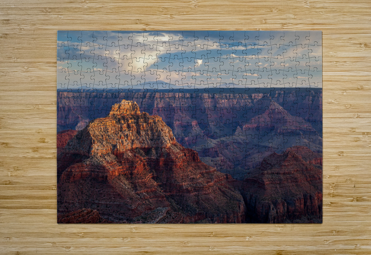 North Rim Twilight Dave Bowman Puzzle printing