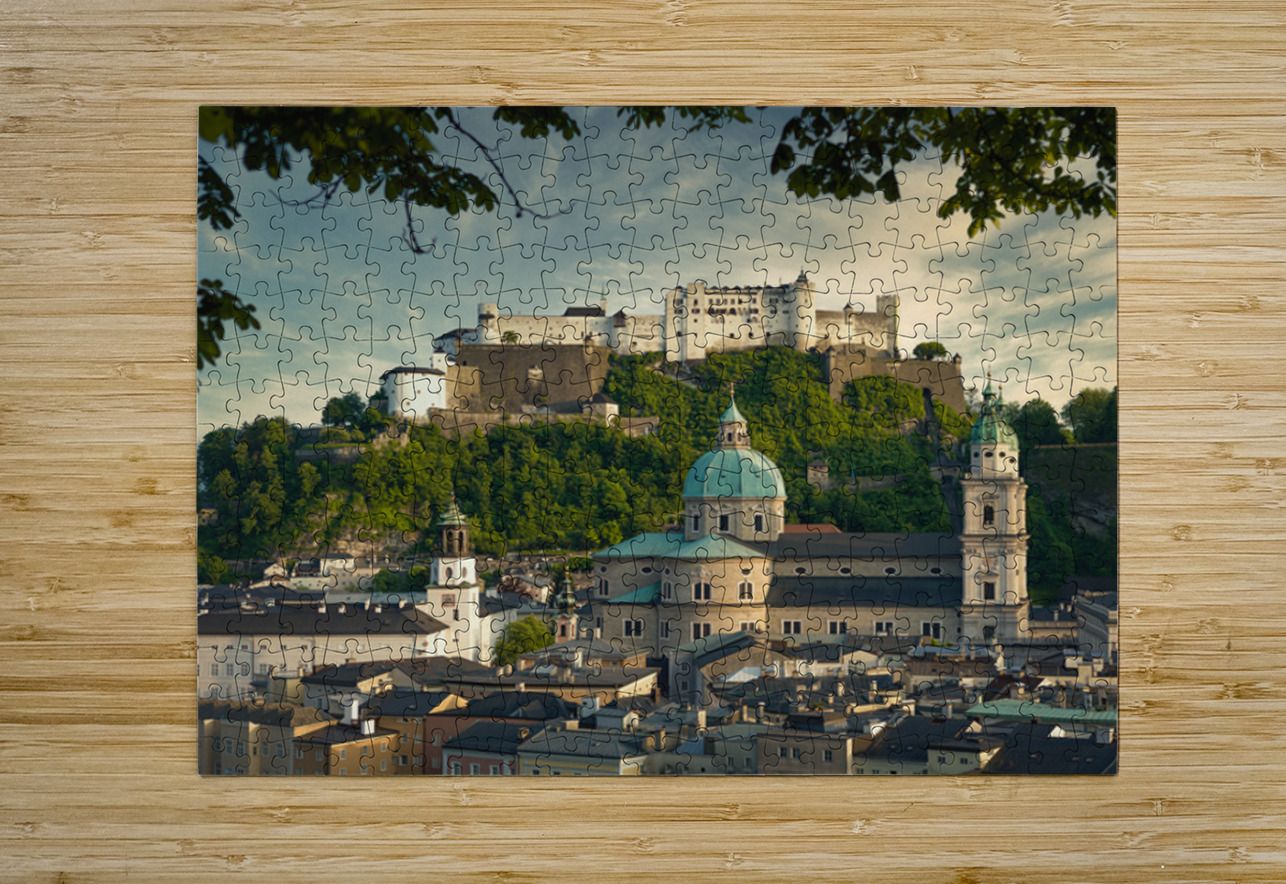 Hohensalzburg Fortress Dave Bowman Puzzle printing