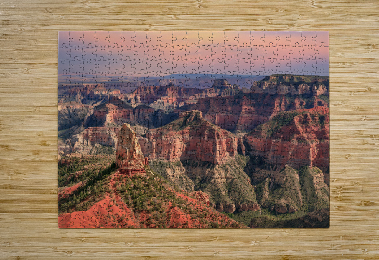 North Rim View Dave Bowman Puzzle printing