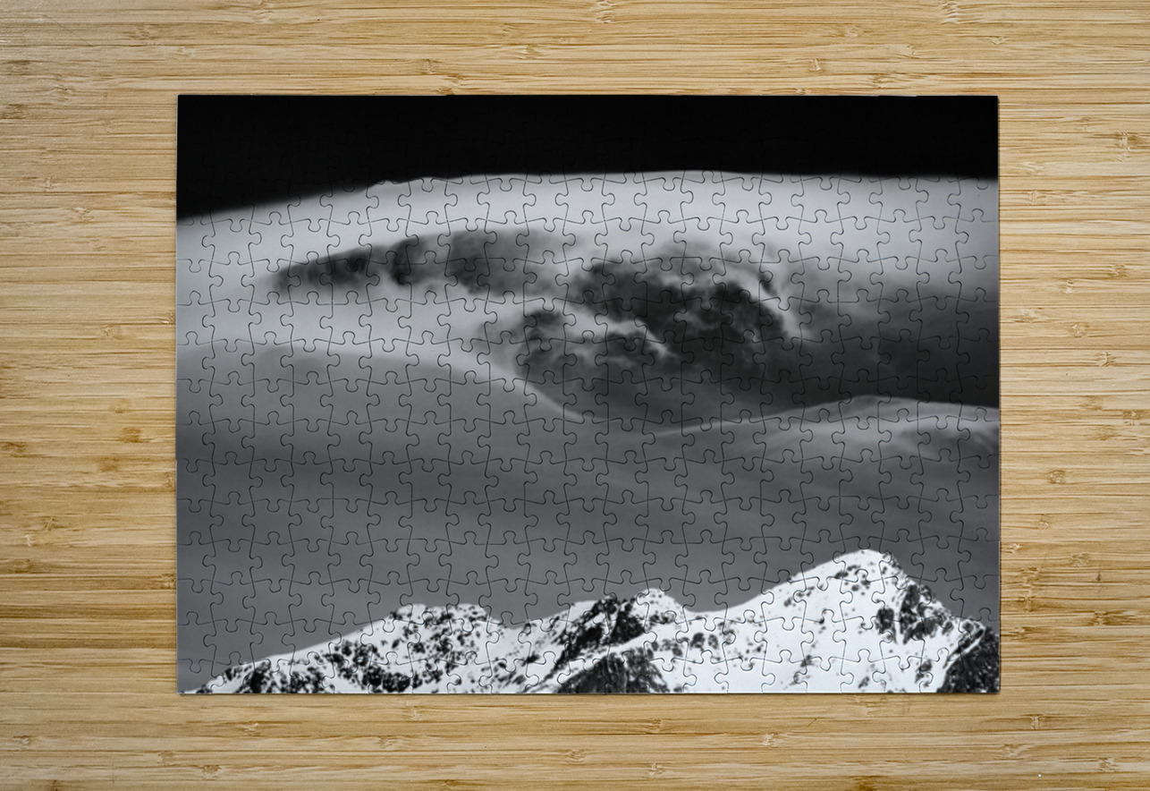 Above the Peaks Dave Bowman Puzzle printing