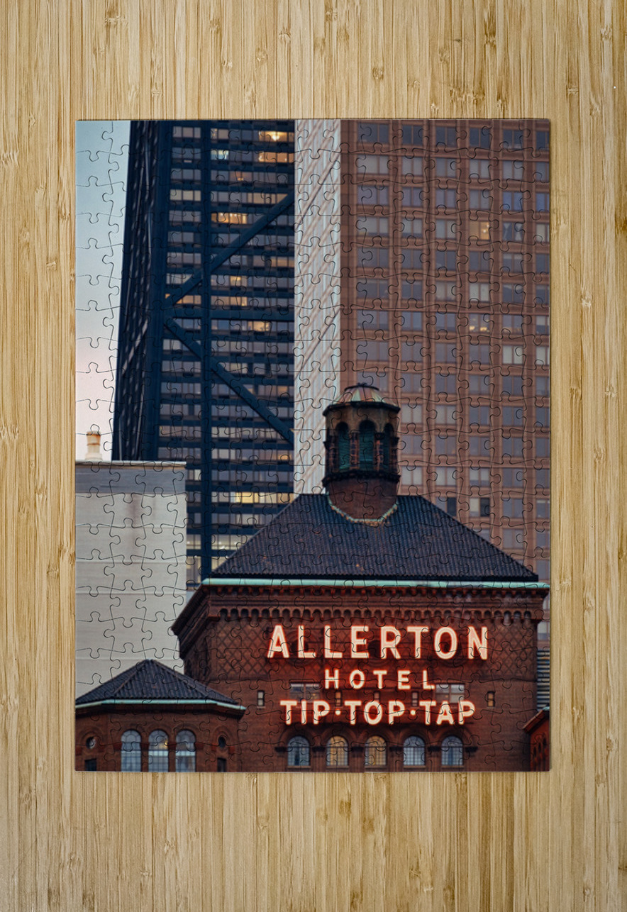 Allerton Tip Top Tap Sign Dave Bowman Puzzle printing