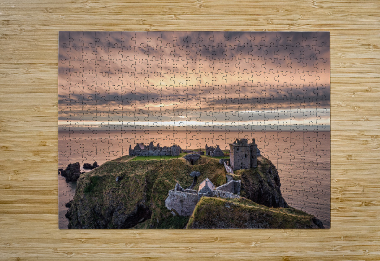 Sunrise Over Dunnottar Dave Bowman Puzzle printing