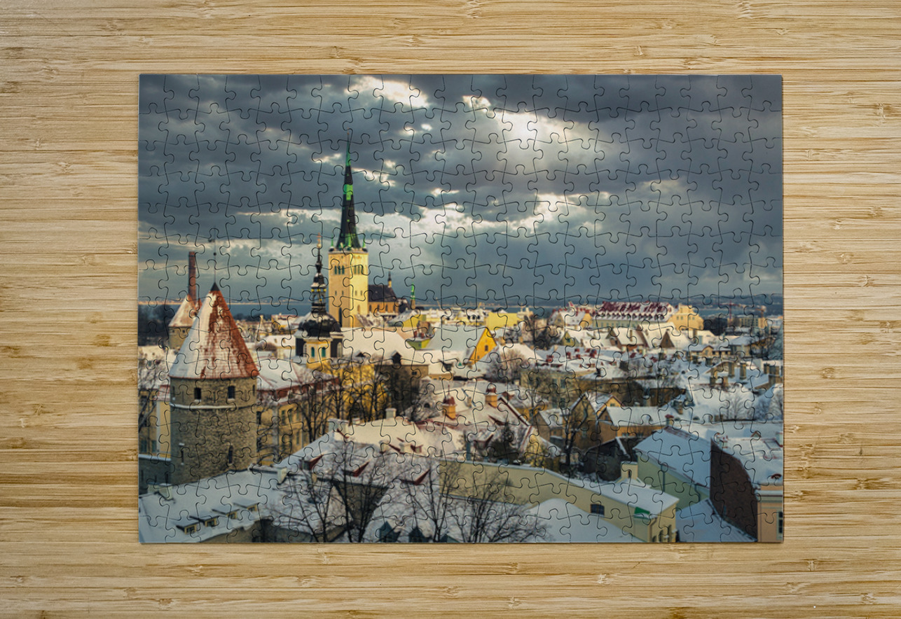 Tallinn Dave Bowman Puzzle printing