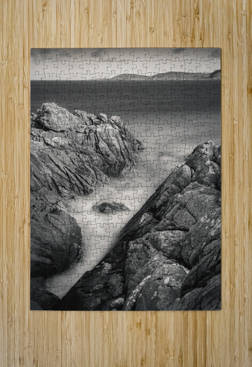 Cove Beach Rocks Dave Bowman Puzzle printing