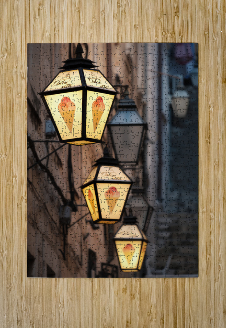Ice Cream Lamps Dave Bowman Puzzle printing