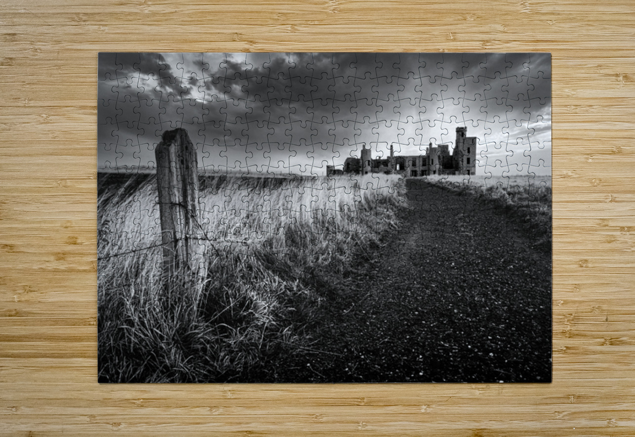 Path to Slains Castle Dave Bowman Puzzle printing