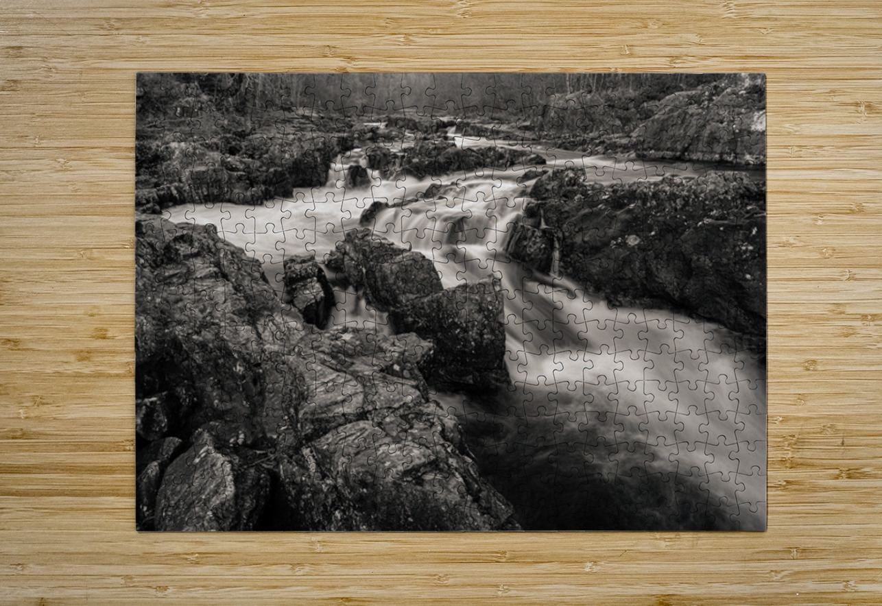 River Tummel Rapids Dave Bowman Puzzle printing