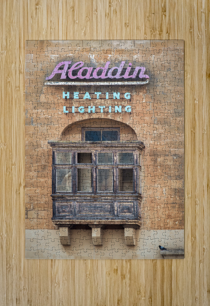 Aladdin Heating Lighting Dave Bowman Puzzle printing