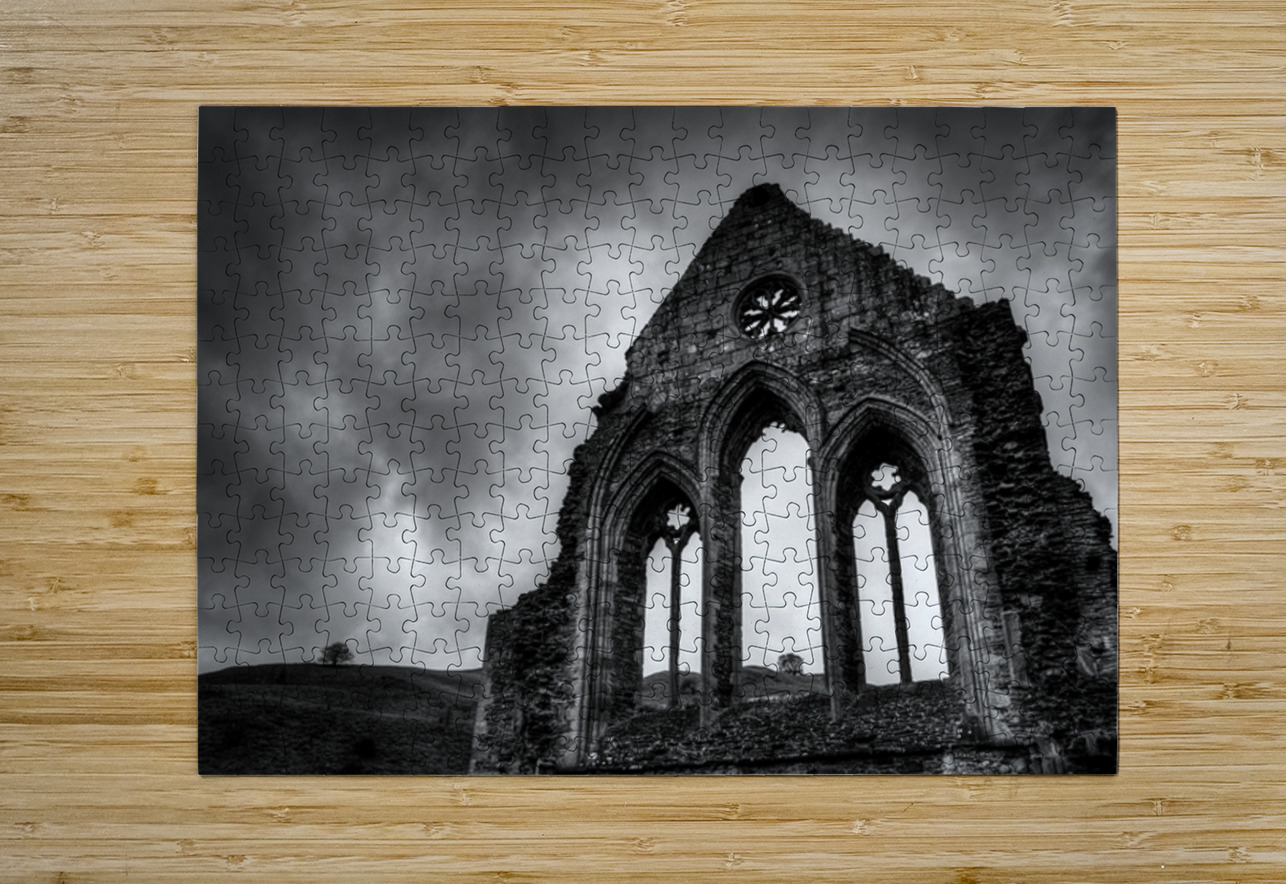 Valle Crucis Abbey Dave Bowman Puzzle printing