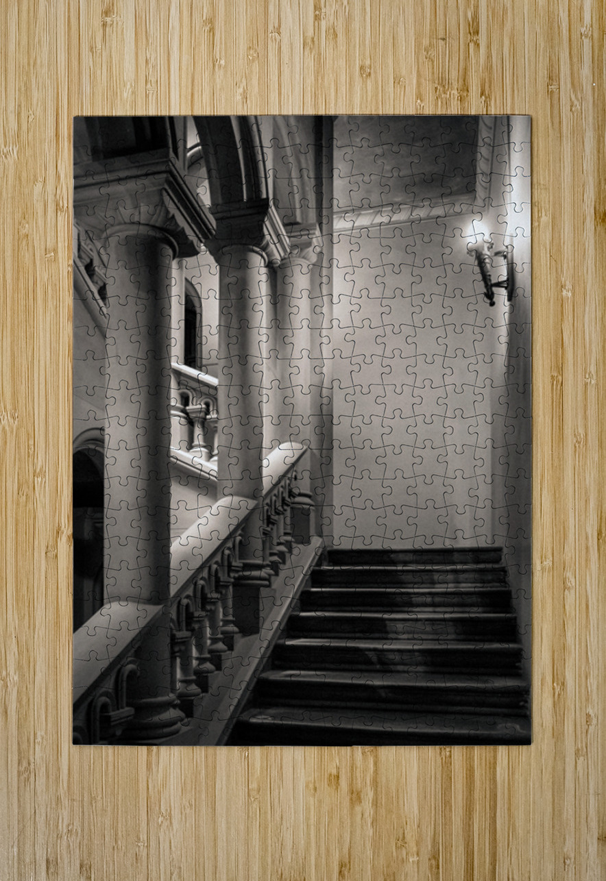 Penrhyn Castle Staircase Dave Bowman Puzzle printing