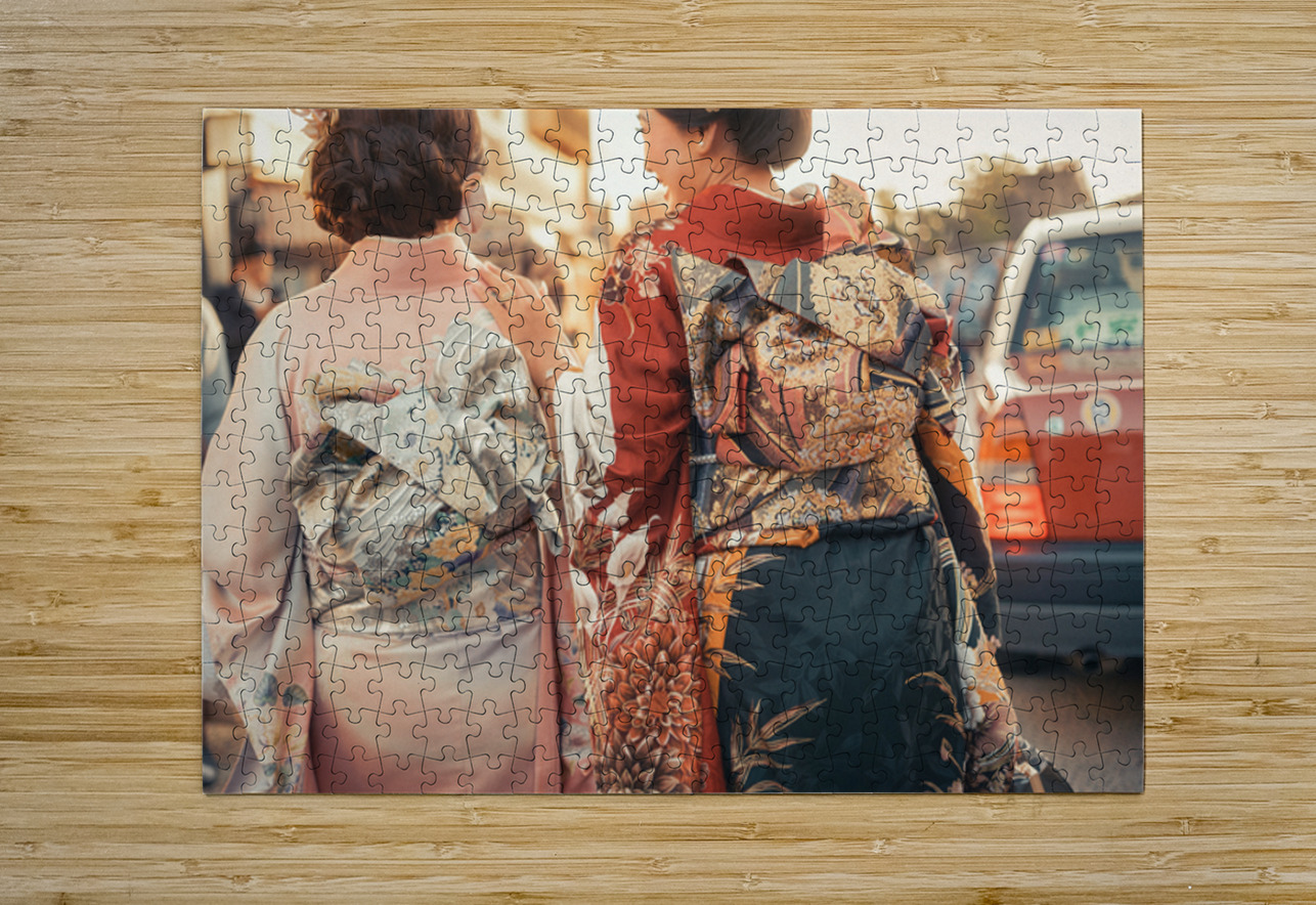 Kyoto Geiko Dave Bowman Puzzle printing