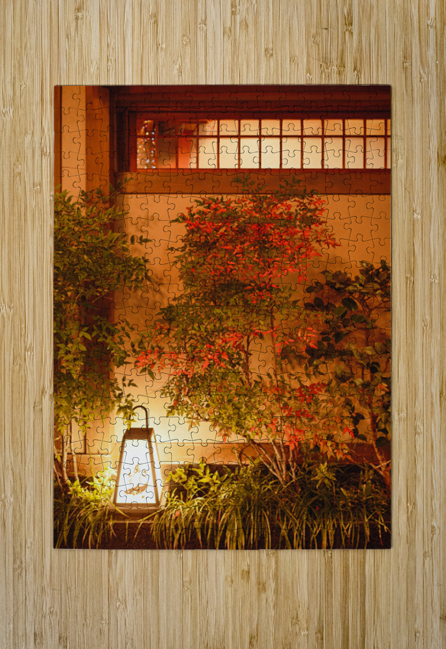 Garden Lantern Dave Bowman Puzzle printing