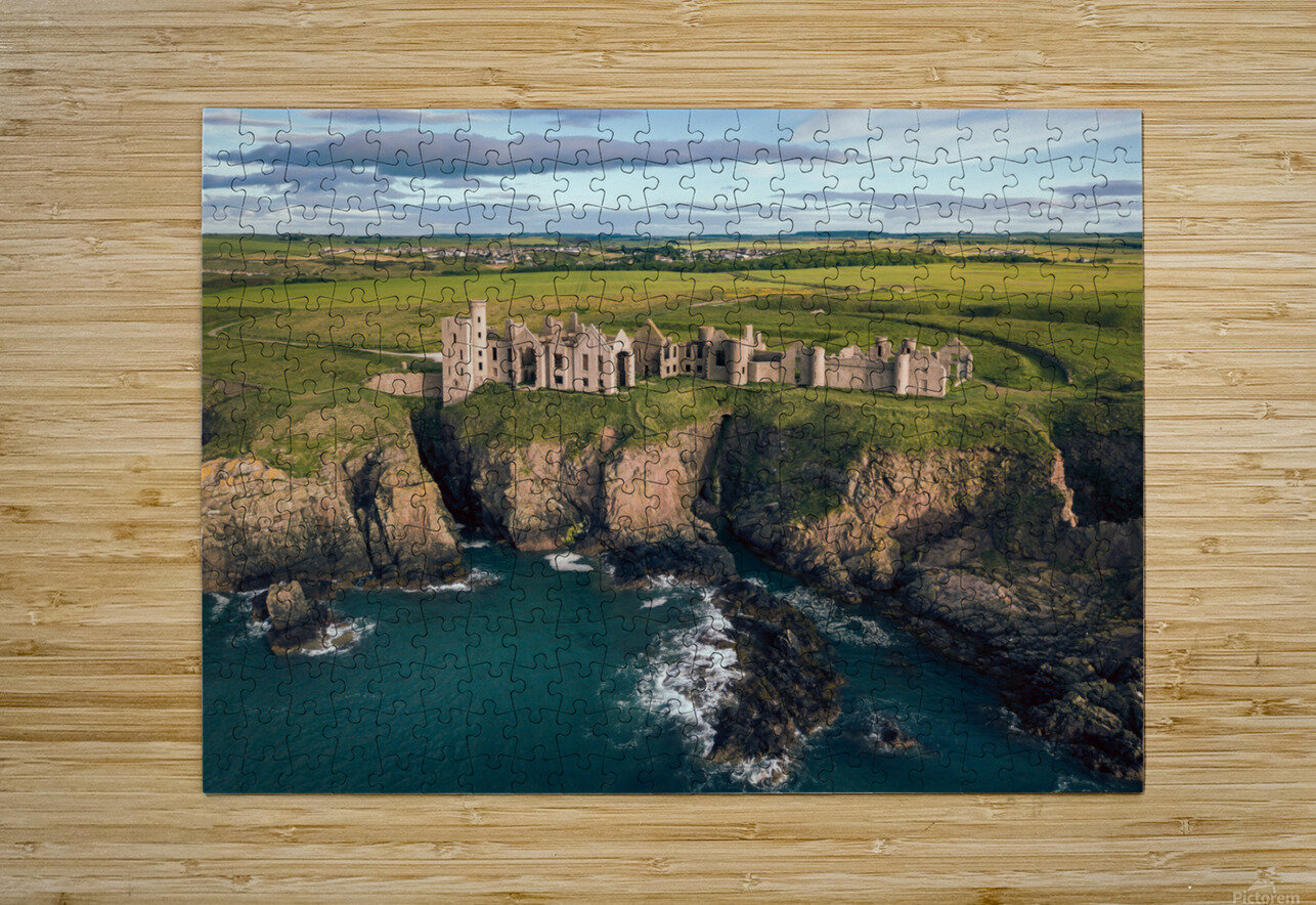 Slains Castle Dave Bowman Puzzle printing