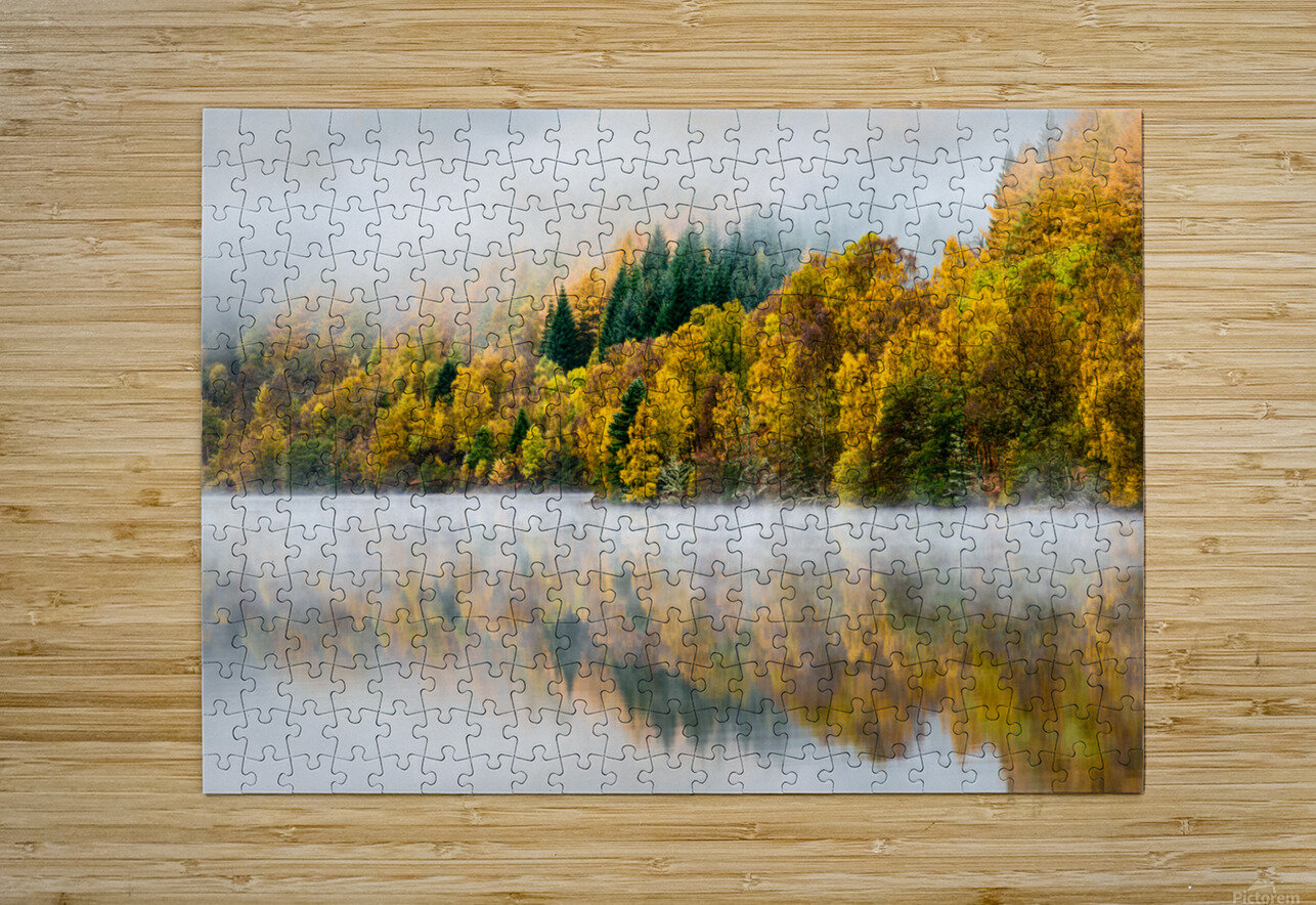 Autumn Mist Dave Bowman Puzzle printing