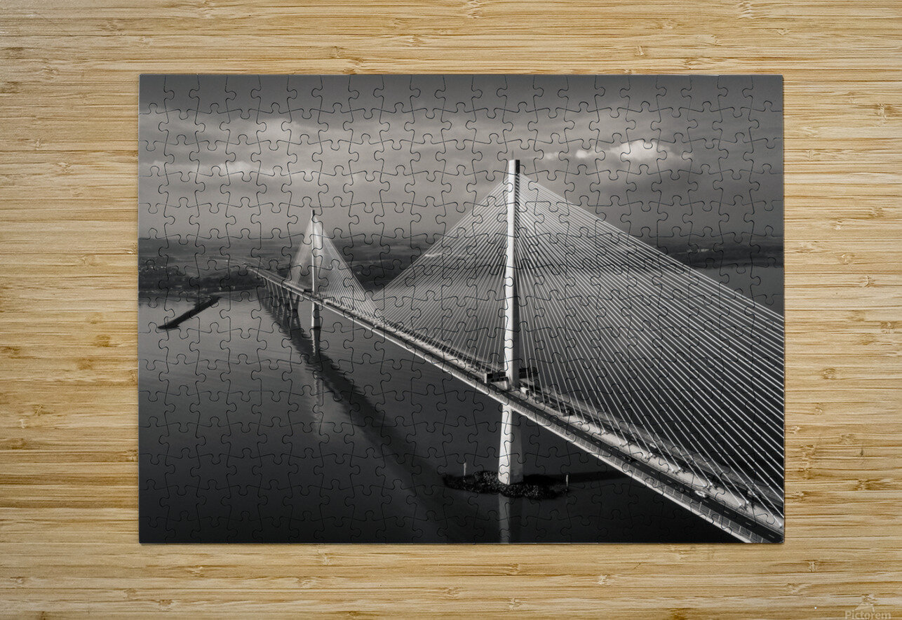 The Queensferry Crossing Dave Bowman Puzzle printing