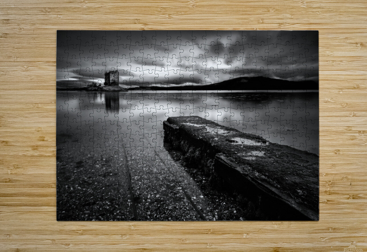 Jetty to Castle Stalker Dave Bowman Puzzle printing