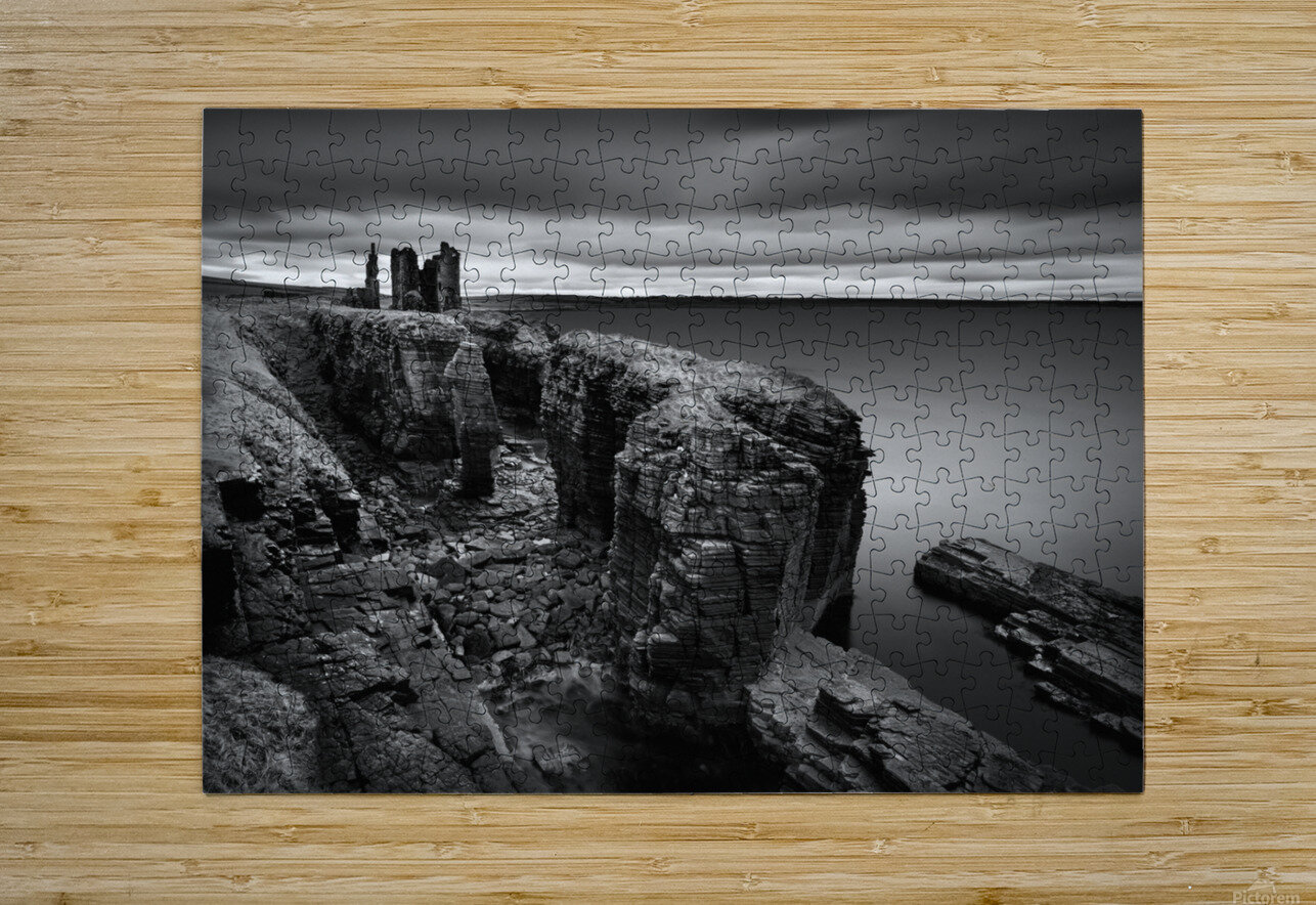 Castle Sinclair Girnigoe Dave Bowman Puzzle printing