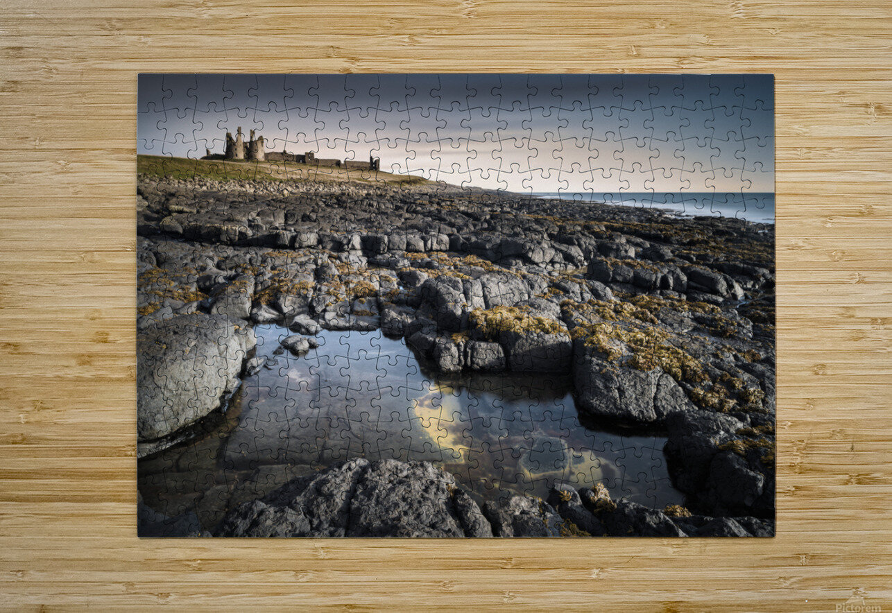 Dunstanburgh Castle Dave Bowman Puzzle printing