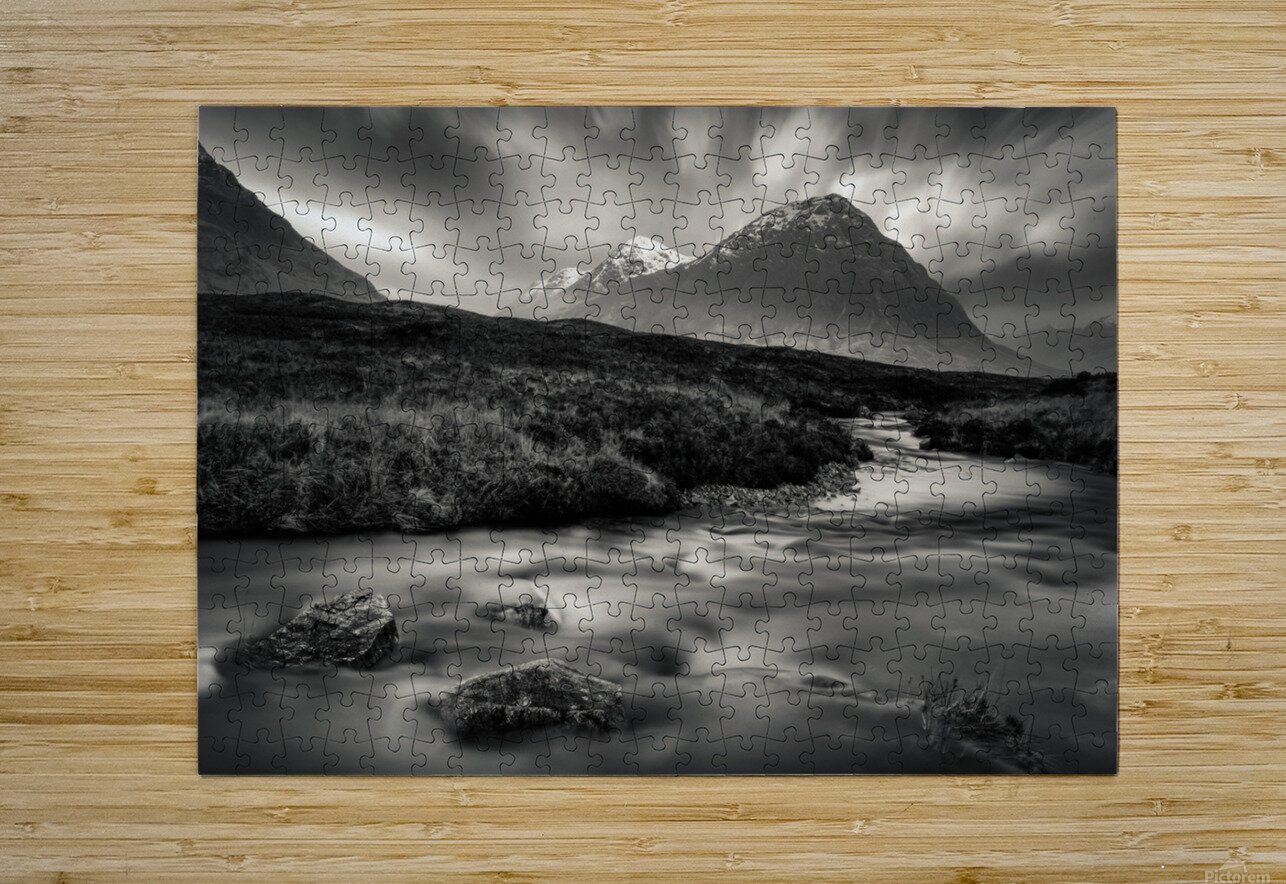 River to The Buachaille Dave Bowman Puzzle printing