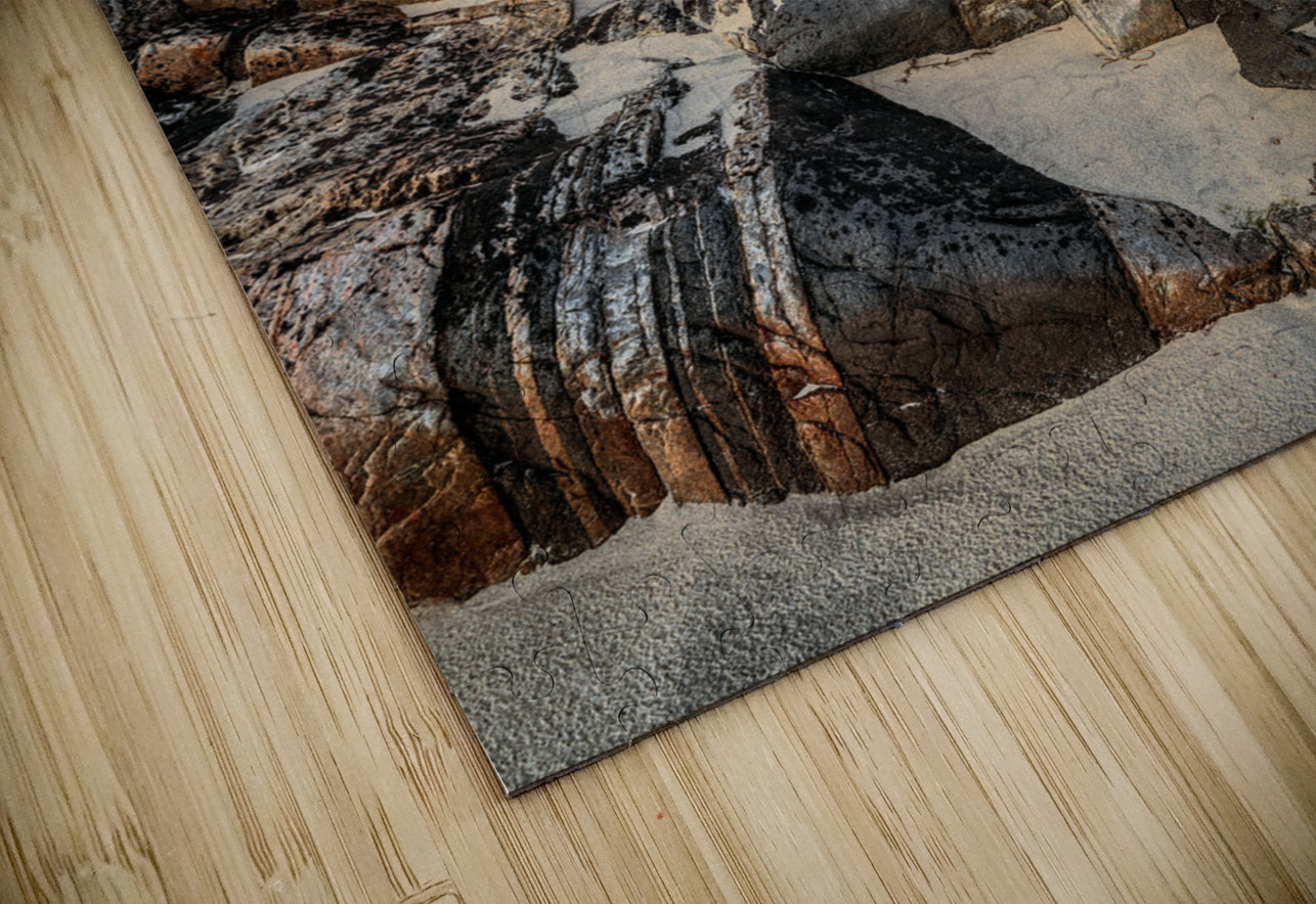 Hosta Beach Rocks Dave Bowman Puzzle