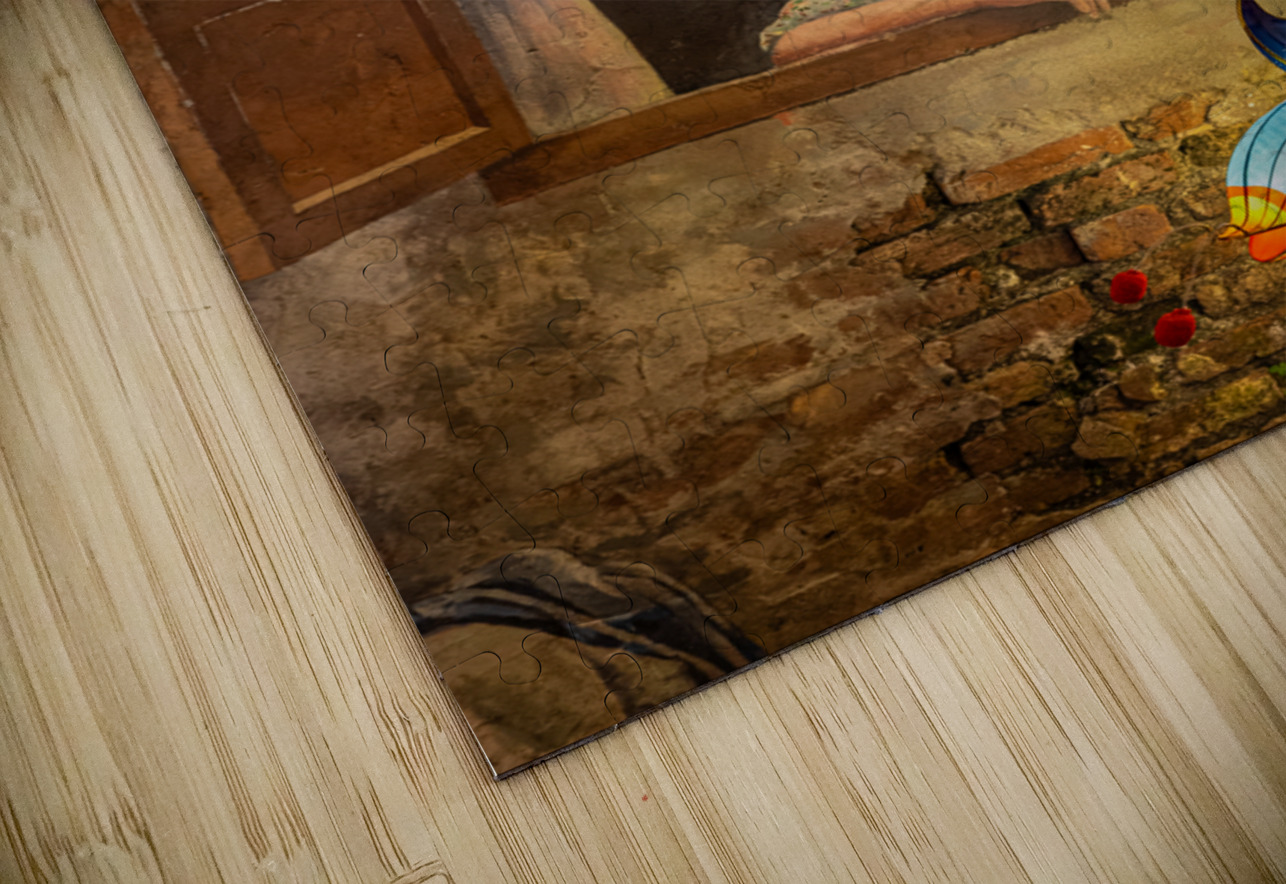 Window Girl with Fish Dave Bowman Puzzle