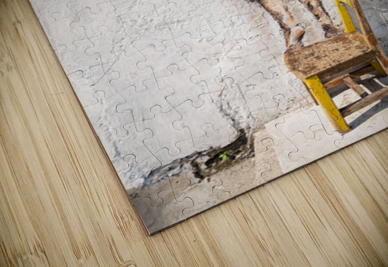 Boy on Chair Dave Bowman Puzzle