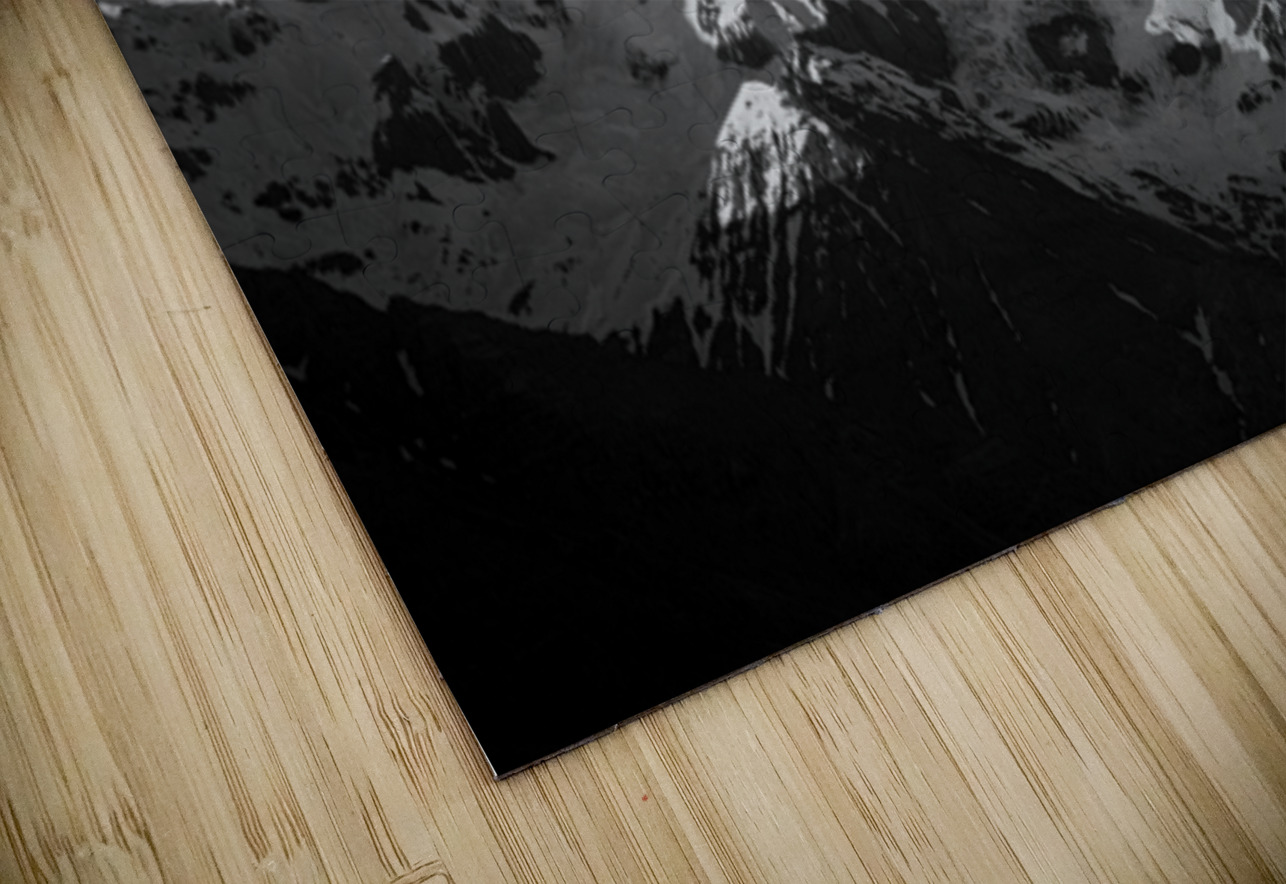 Svinafell Mountains Dave Bowman Puzzle