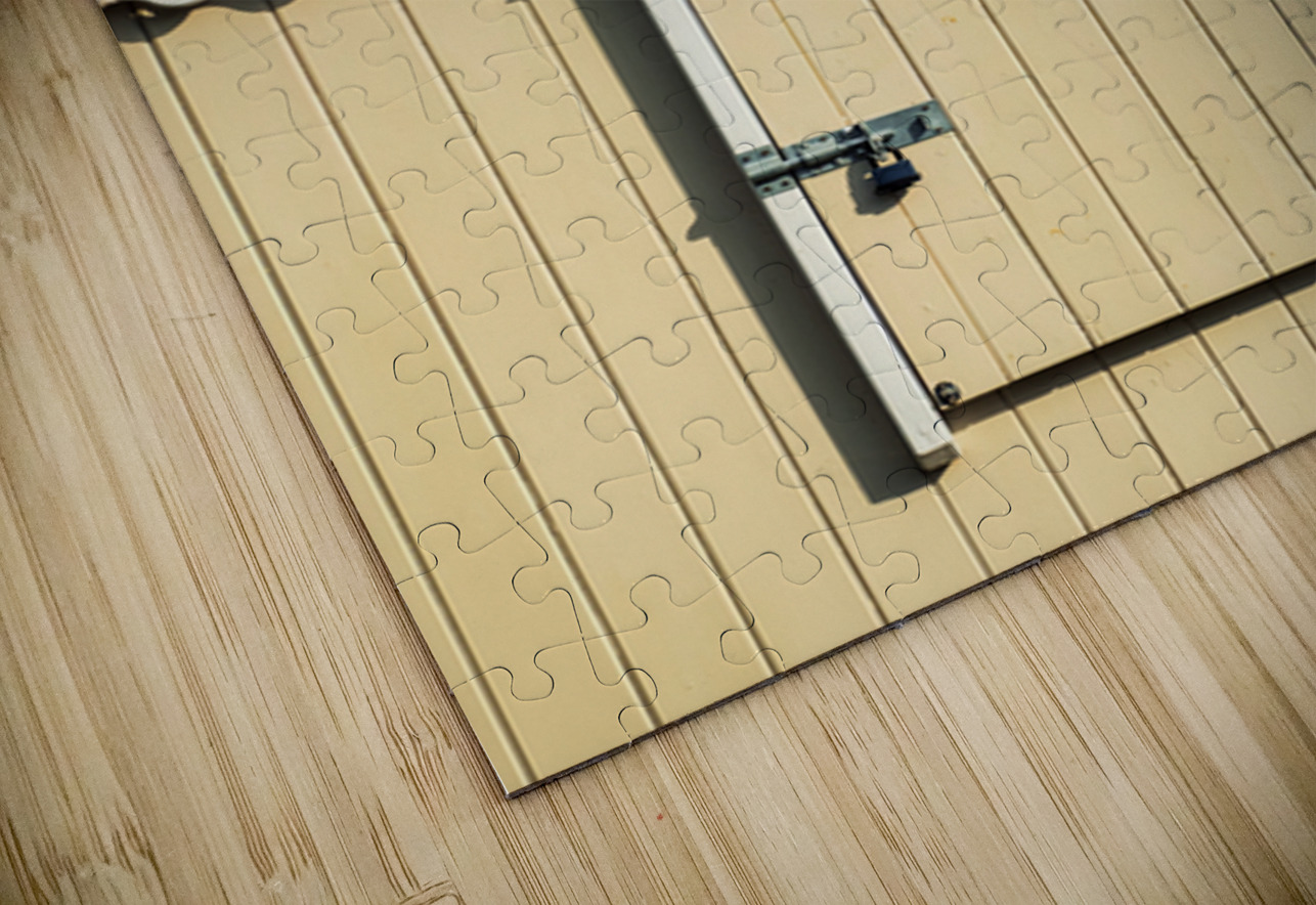 Yellow Beach Hut Dave Bowman Puzzle