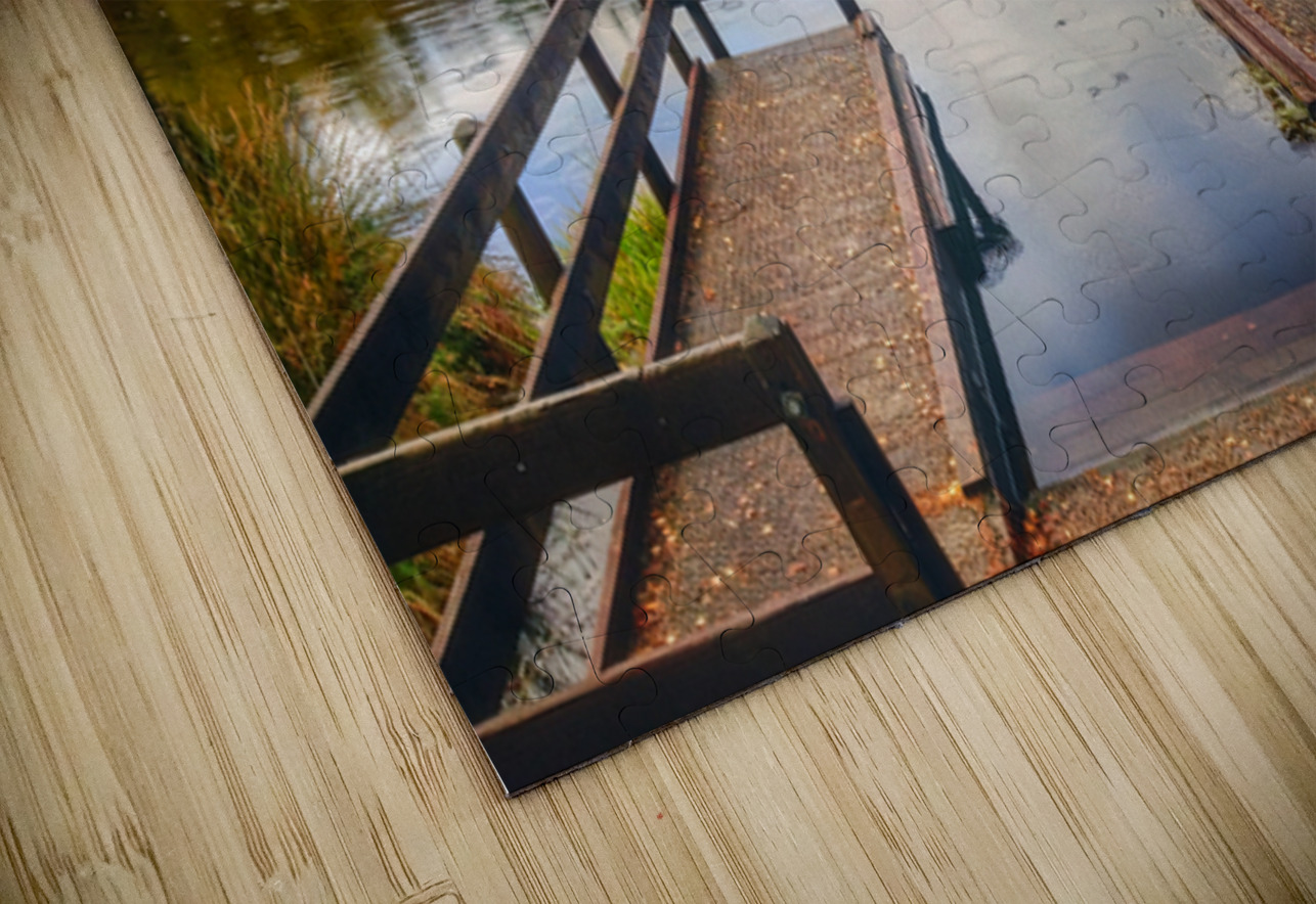 Autumn in Glencoe Lochan Dave Bowman Puzzle