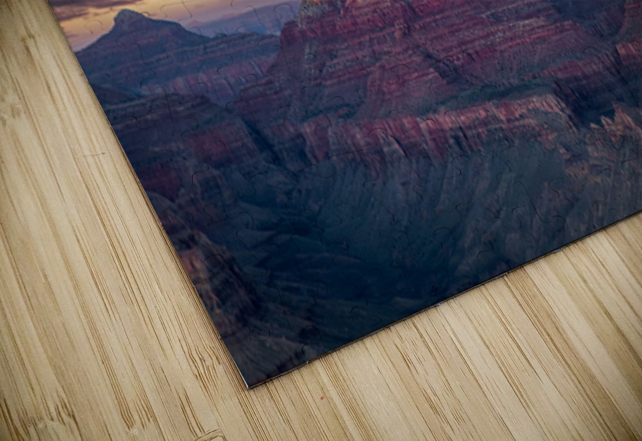 Red Peak Sunset Dave Bowman Puzzle