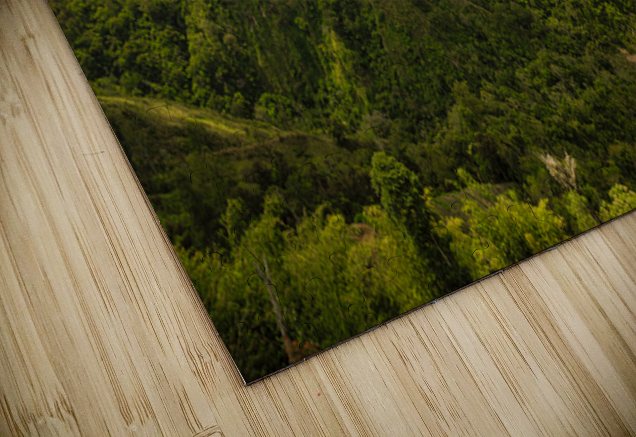 View towards Mount Merapi Dave Bowman Puzzle