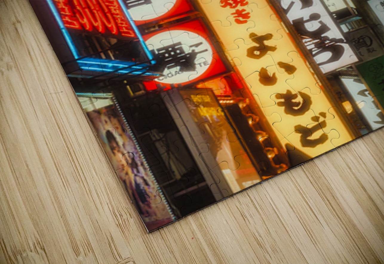 Shinjuku Signs Dave Bowman Puzzle