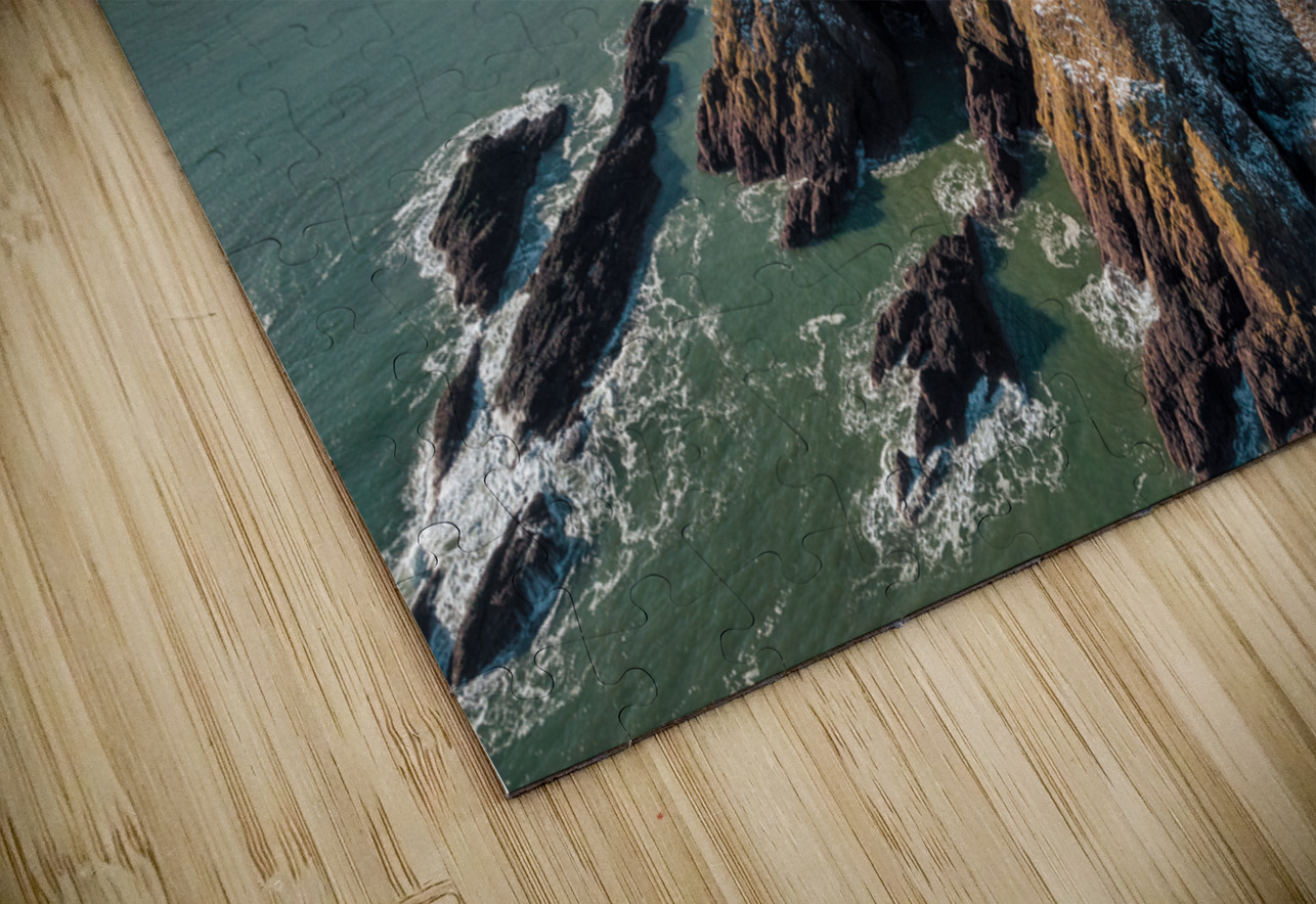 Winter at Dunnottar Castle Dave Bowman Puzzle