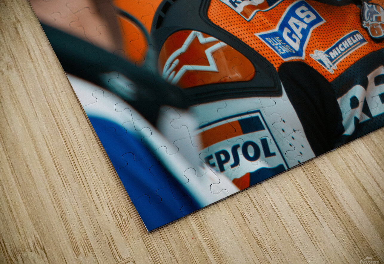 Nicky Hayden at Sepang Dave Bowman Puzzle