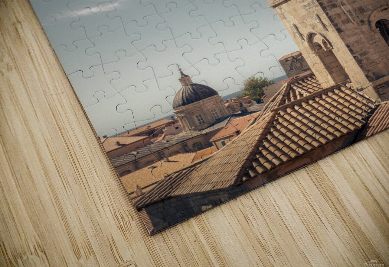 Dubrovnik Monastery Tower Dave Bowman Puzzle