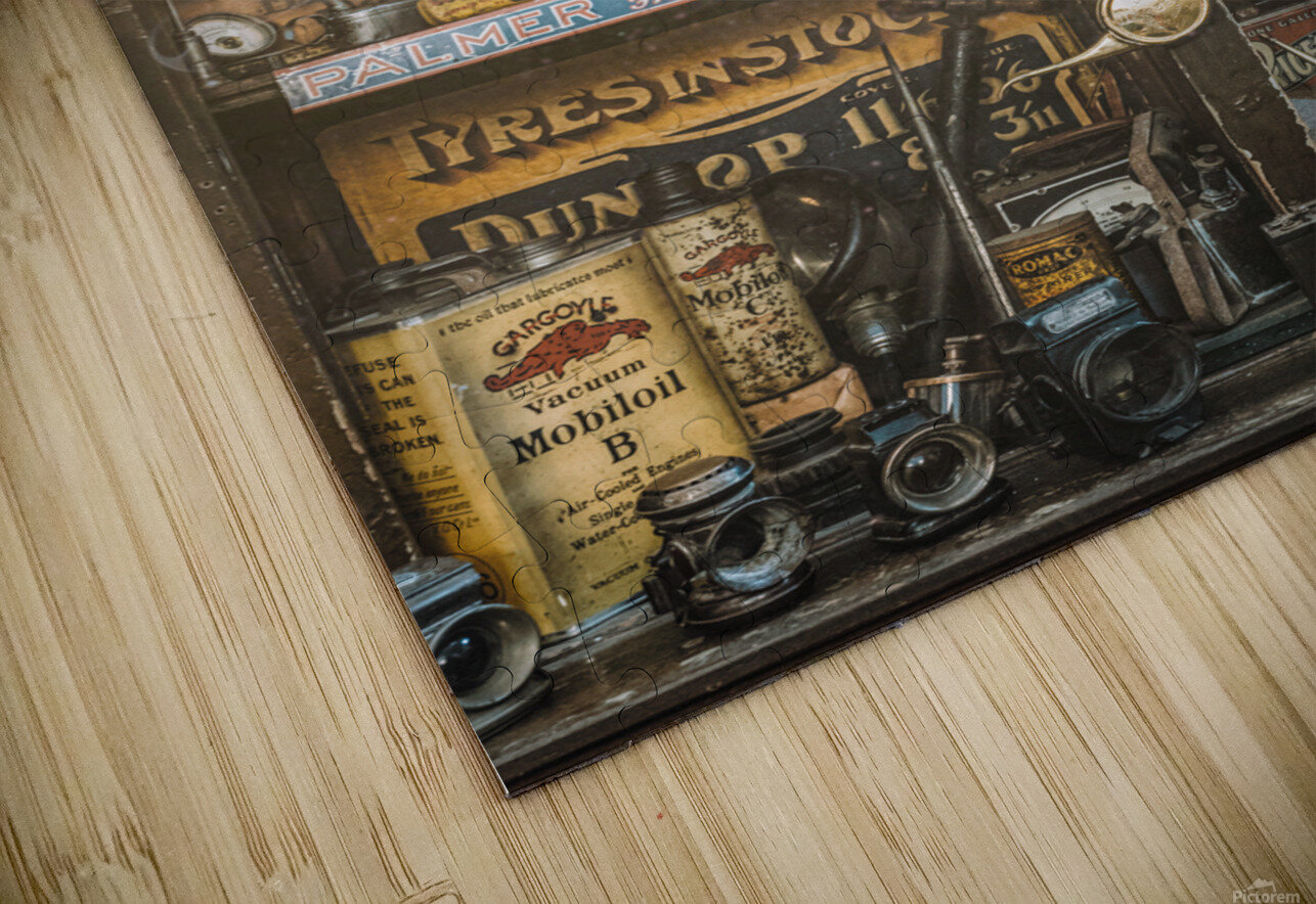 Vintage Garage Workshop Dave Bowman Puzzle
