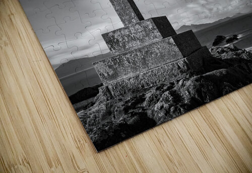 Cross at Twr Mawr Lighthouse Dave Bowman puzzle