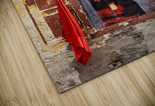 Woman with a Red Scarf Dave Bowman puzzle