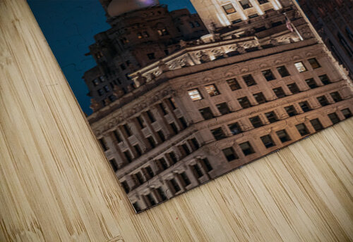 Wrigley Building Clock Tower Dave Bowman puzzle