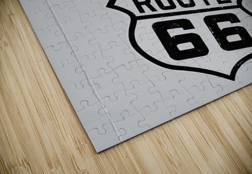 Vintage Route 66 Dave Bowman puzzle