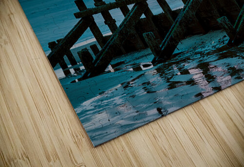 Aberdeen Harbour Sunrise Dave Bowman puzzle