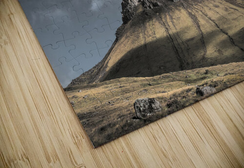 Sunlight on Stac Pollaidh Dave Bowman puzzle